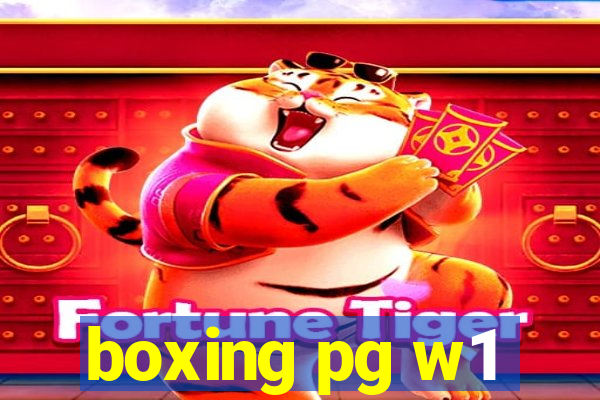 boxing pg w1